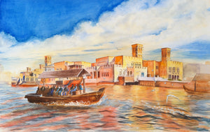 Khor Dubai - Original Painting - 2020