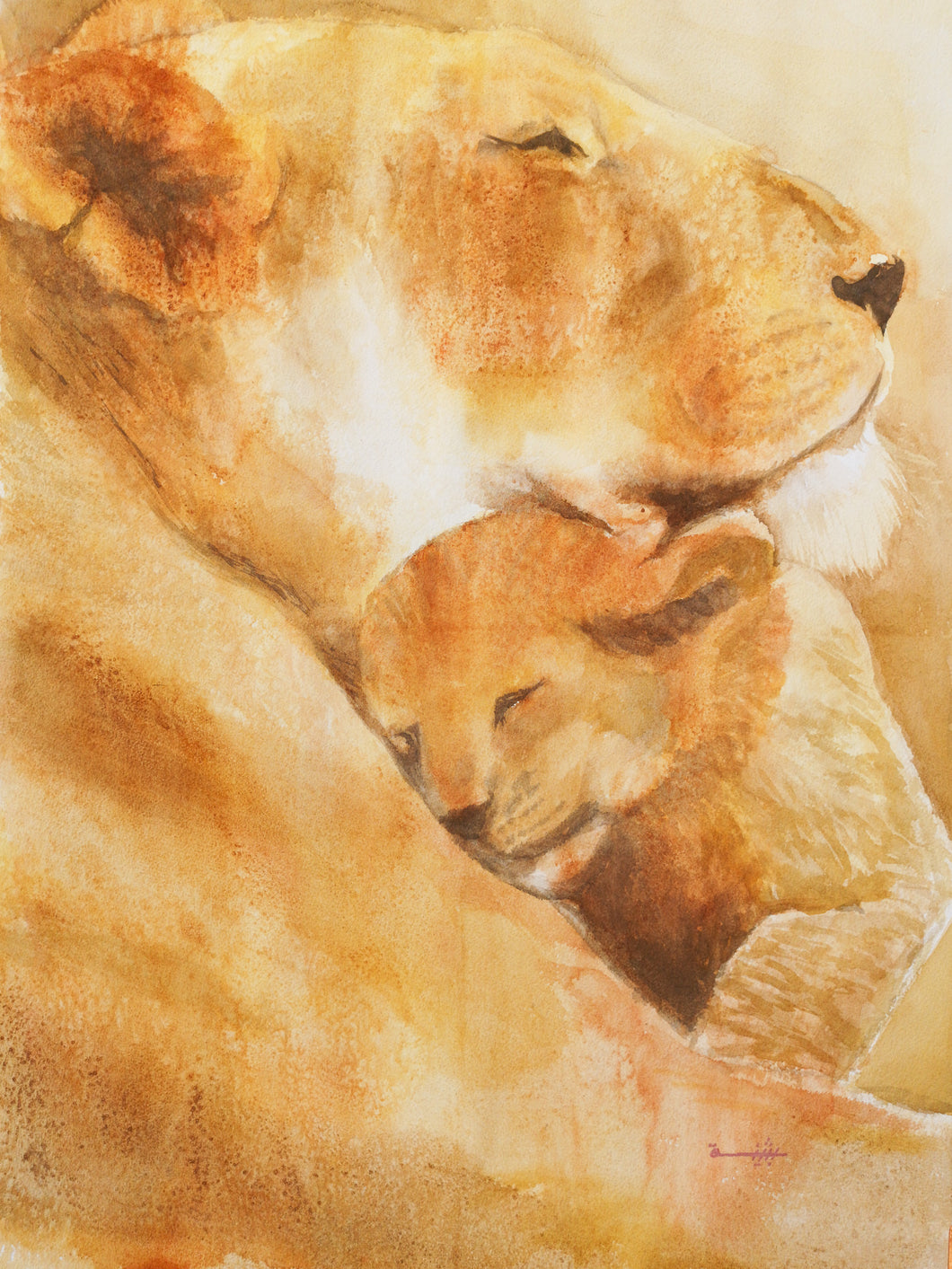 Mother and Baby - Original Painting - 2020